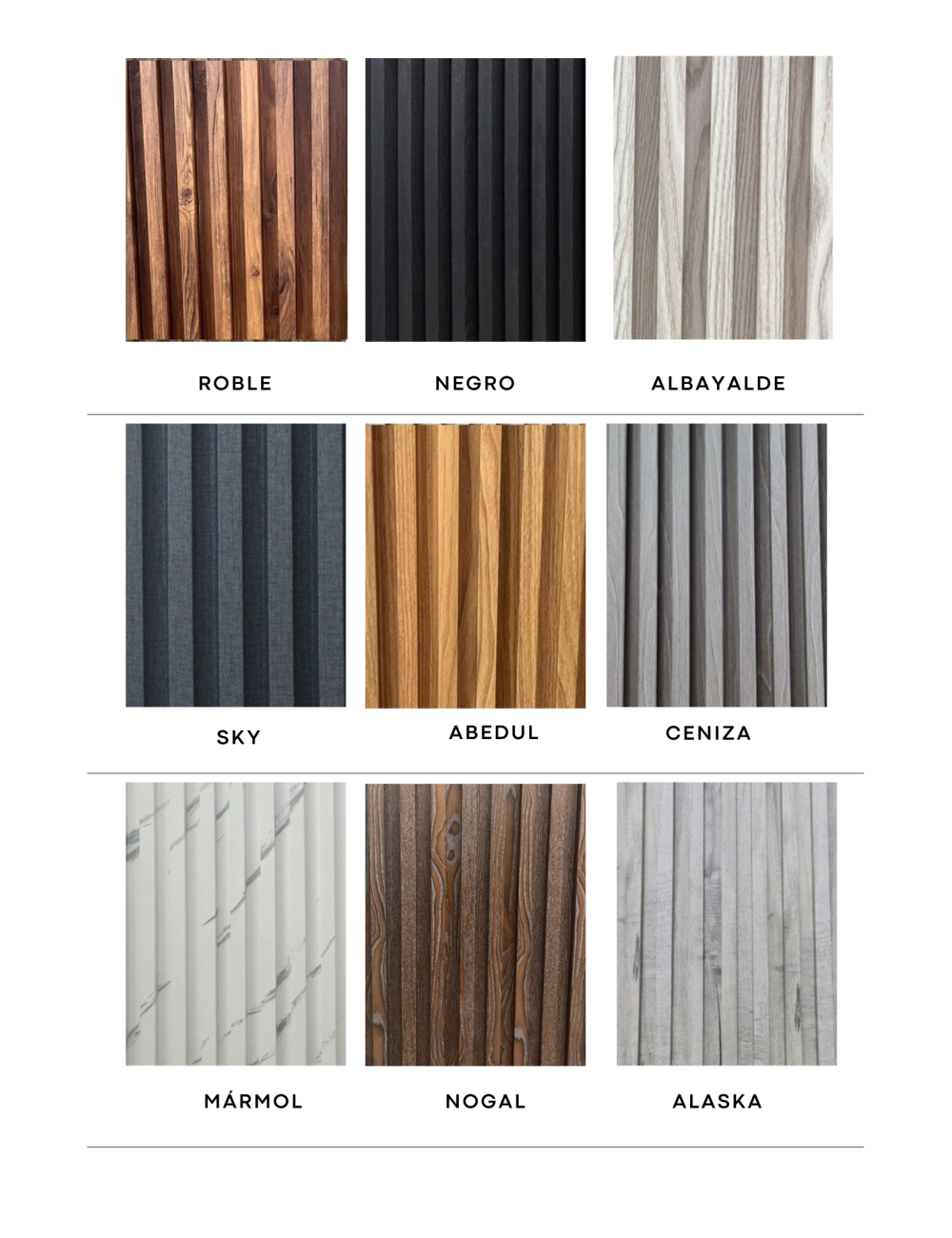 Wall Panel Premium 21 cm de ancho.