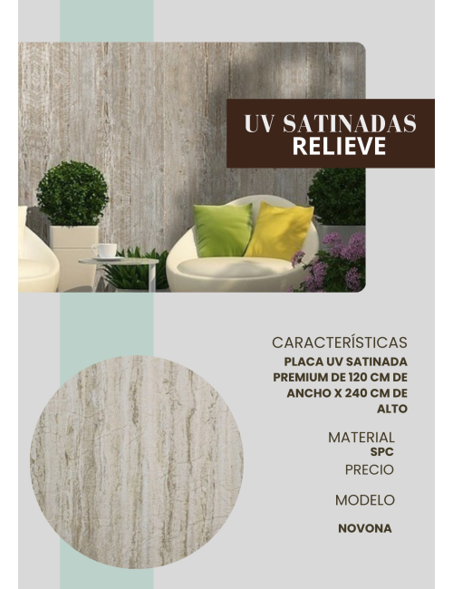 Planchas PREMIUM UV SATINADAS