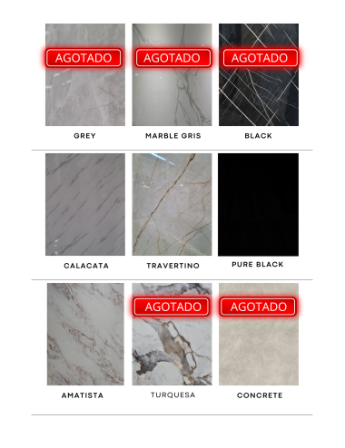 Planchas PREMIUM UV Marmoladas