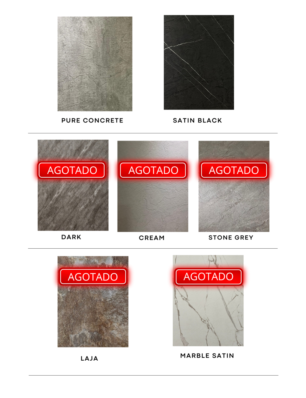 Planchas PREMIUM UV SATINADAS