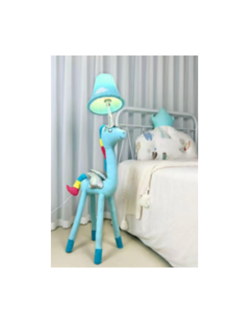 Lámpara Unicornio Celeste
